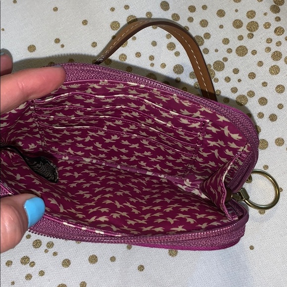 Fossil Multicolored striped wristlet wallet - Picture 3 of 3